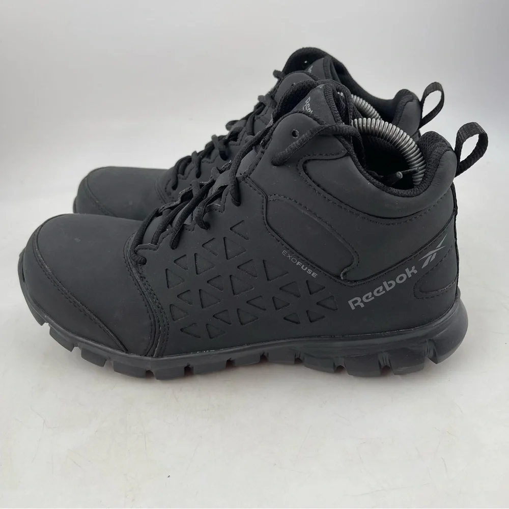 New Reebok Black Men's Work Shoes 9